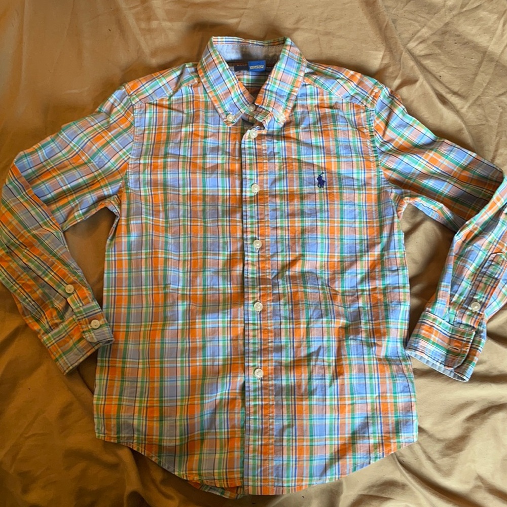 Boys button down.